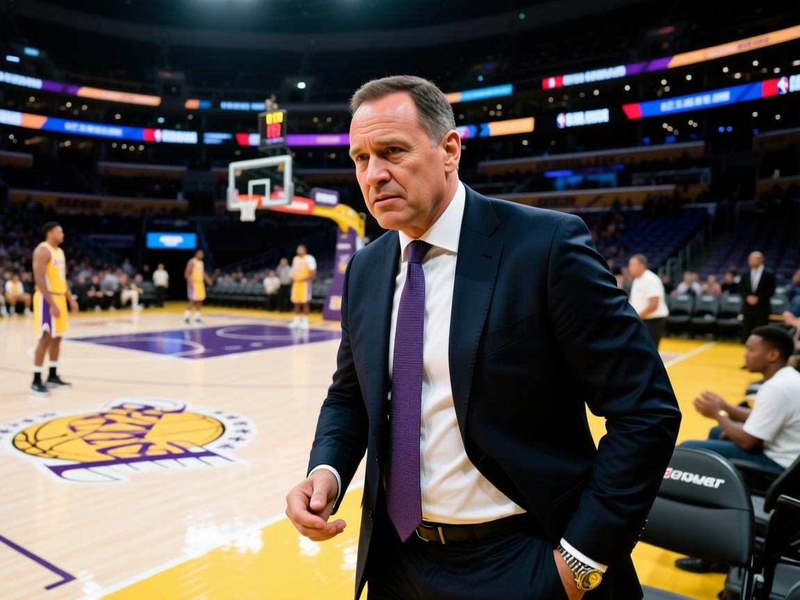 湖人连胜结束主帅坦承问题并不只是状态不好